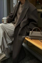 Single-Breasted Winter Coat image 2