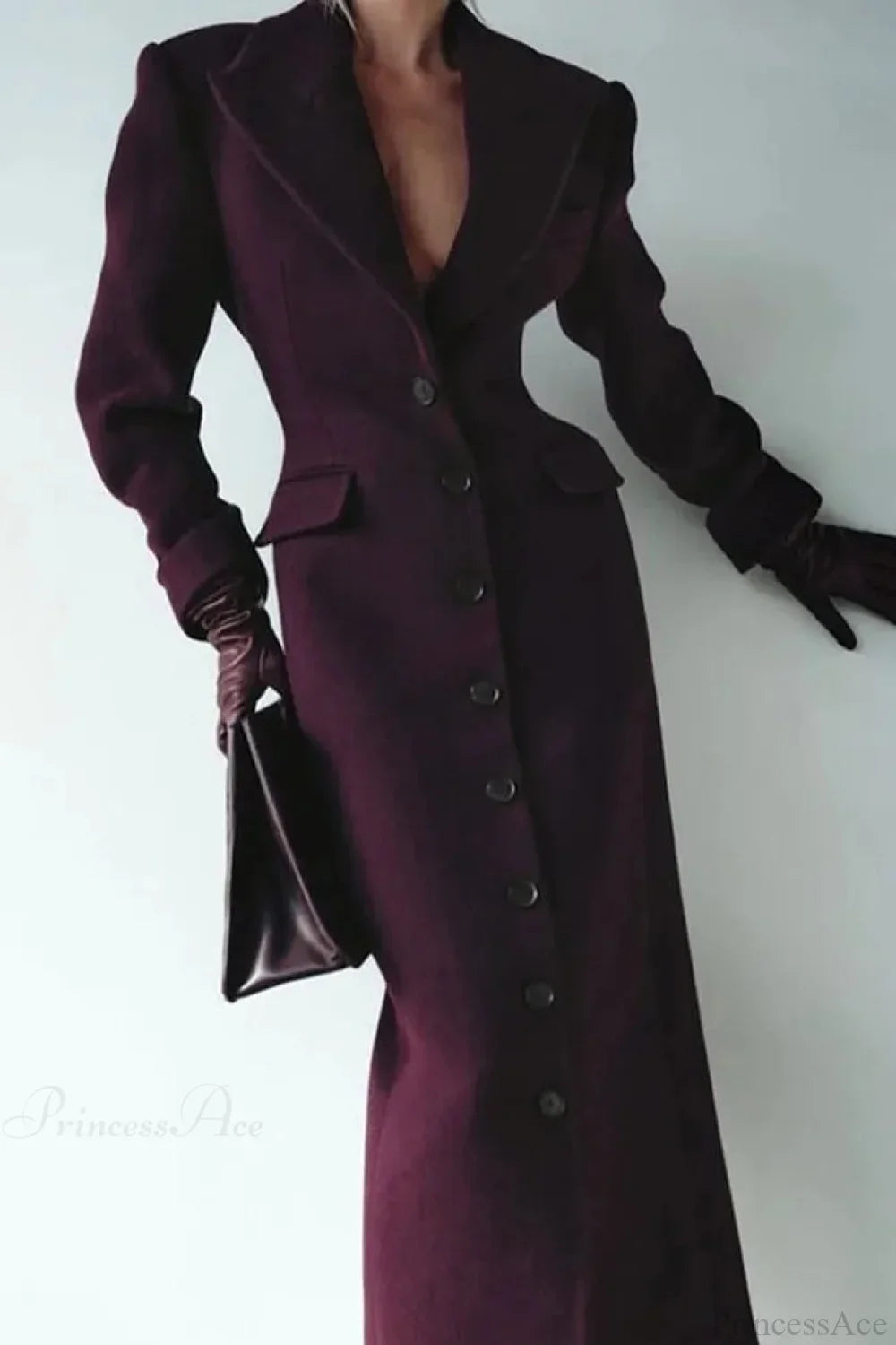Single-Breasted Wool Coat image 7