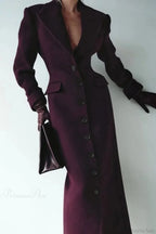 Single-Breasted Wool Coat image 7