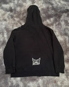Skull Print Hooded Sweatshirt image 2