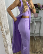 Sleeveless 2-piece outfit image 3