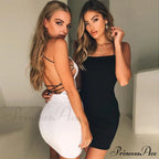 Sleeveless Bodycon Fashion Party Mini Dress image 3