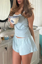 Sleeveless Crop Cami Lounge Set image 5
