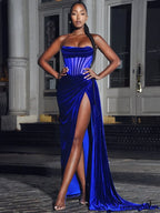 Sleeveless Floor-Length Chiffon Exquisite Lace Prom Dress image 4