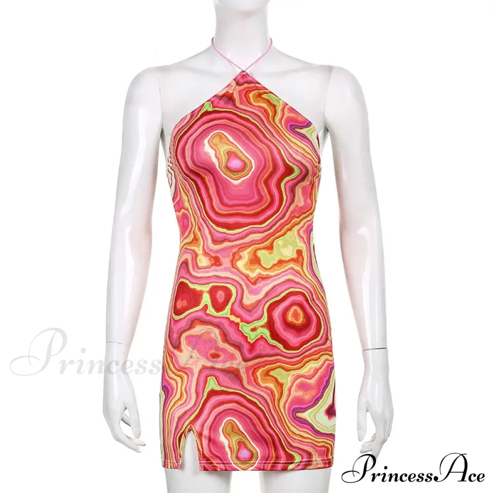 Sleeveless Mini Elegant Party Evening Fashion Camouflage Bandage Bodycon Dress image 6