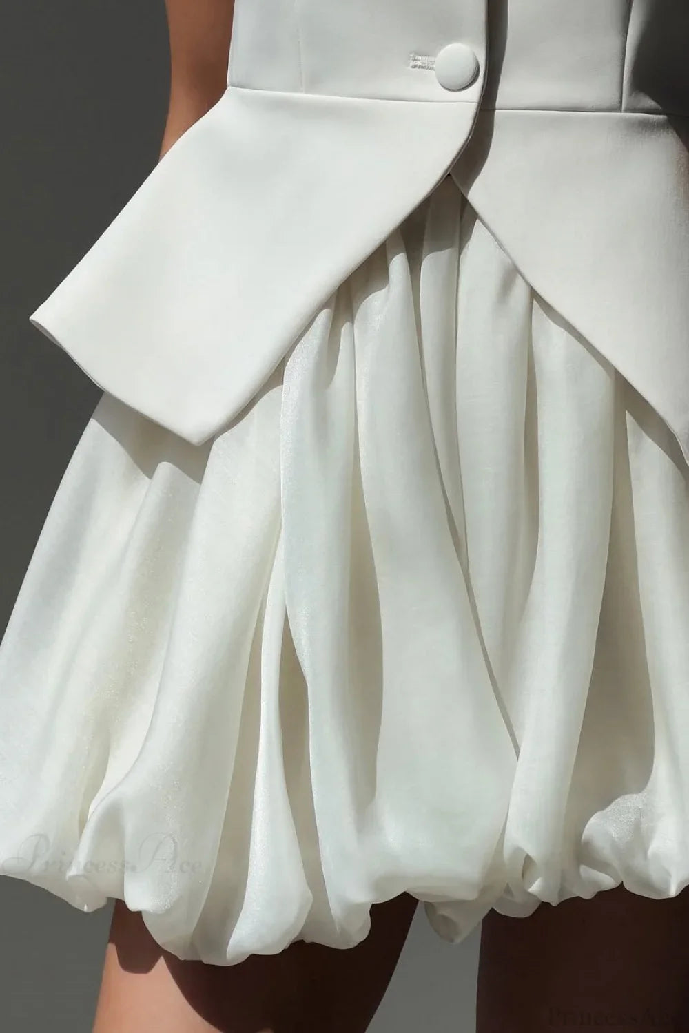 Sleeveless Vest Puff Skirt Two Piece Set image 5