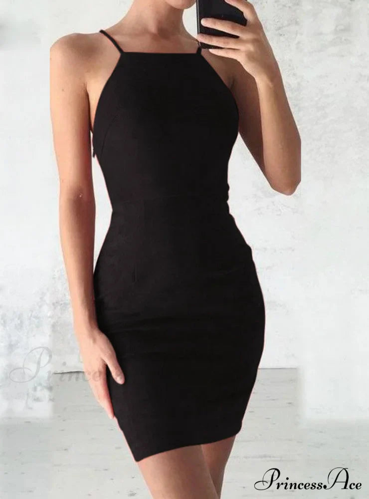 Slim Bodycon Club Wear Dress - Sleeveless image 1