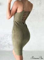 Slim Bodycon Club Wear Dress - Sleeveless image 3
