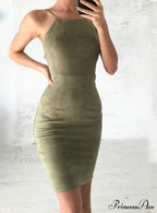 Slim Bodycon Club Wear Dress - Sleeveless image 2