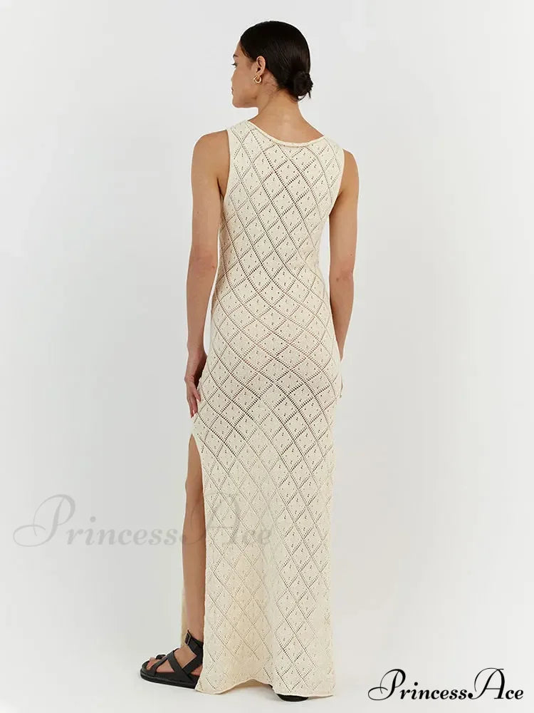 Slim Cocktail Off Shoulder Women's Maxi Dress image 4