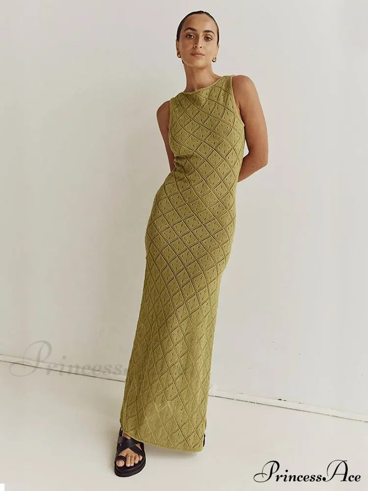 Slim Cocktail Off Shoulder Women's Maxi Dress image 1