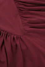 Slim High Neck Slit Bodycon Maxi Dress image 5