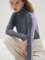 Slim Style Two - wear High Turtleneck Sweater image 1