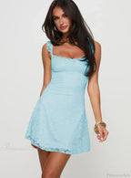 Slip Backless Evening Mini Dress image 3