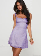 Slip Backless Evening Mini Dress image 6