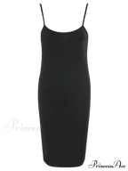Slip Bodycon Ribbed Slit Dress image 4