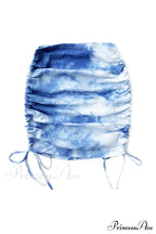 Smocked Tie Dye Skirt image 2