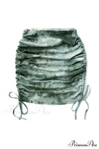 Smocked Tie Dye Skirt image 4