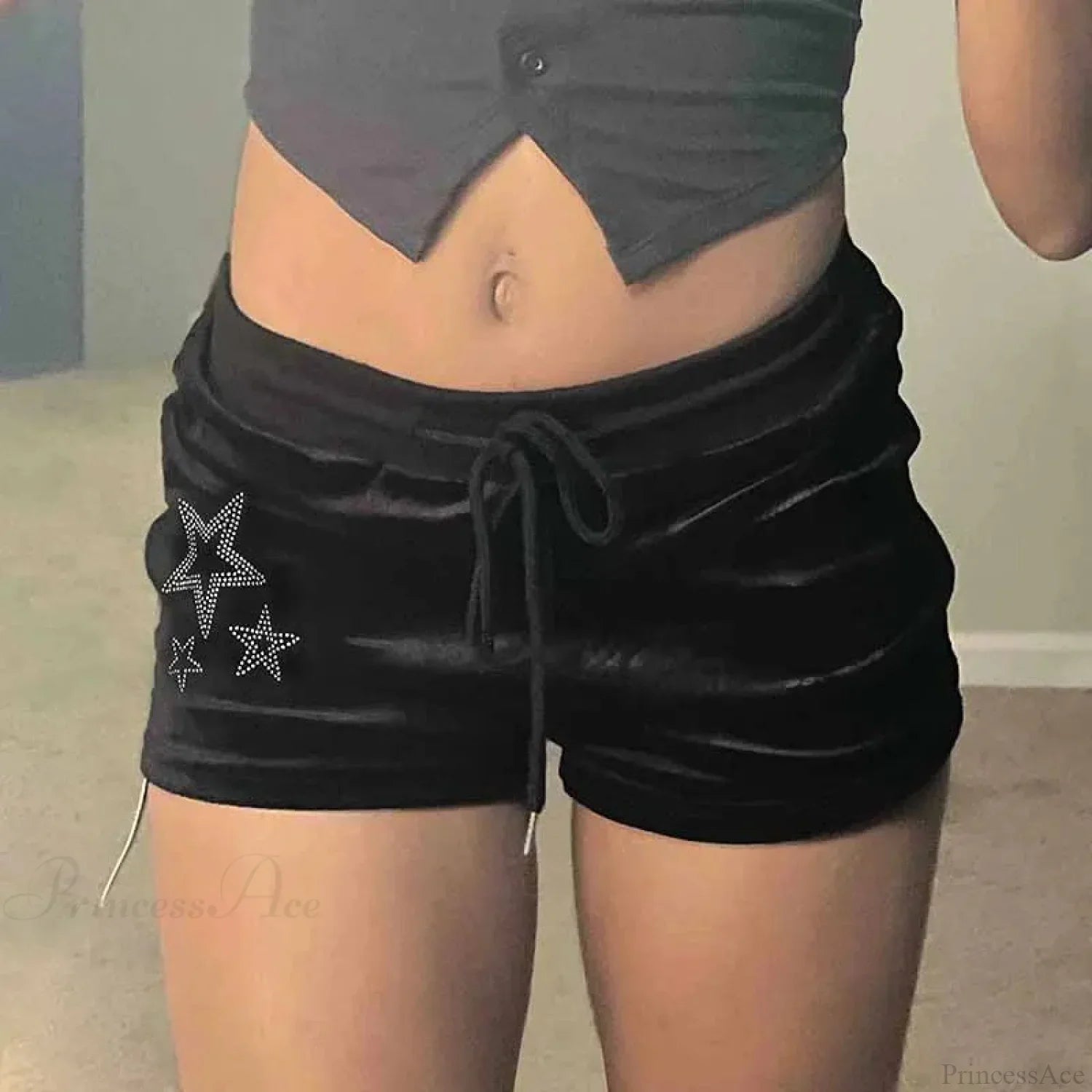 Soft Sparkling Drawstring Short image 2