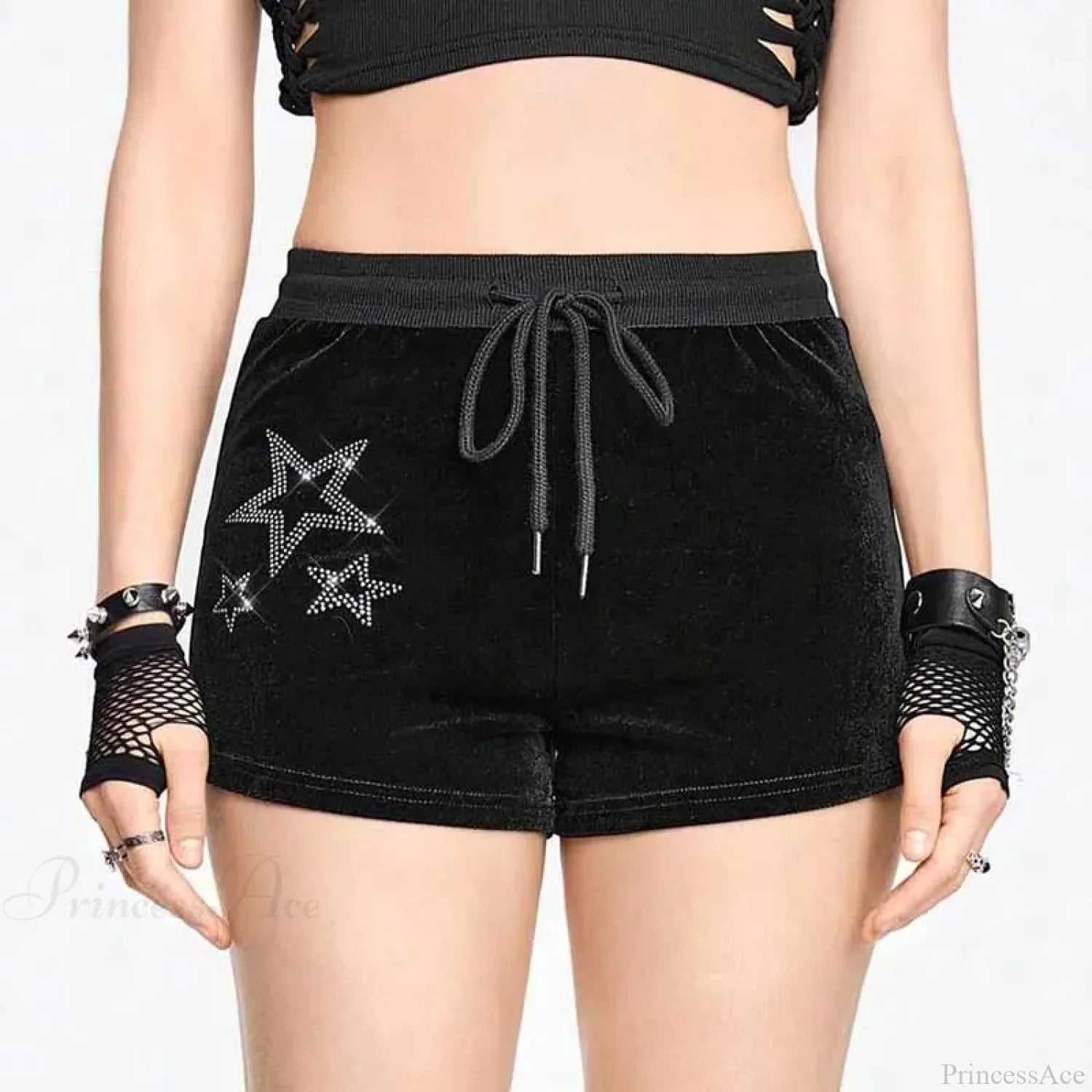 Soft Sparkling Drawstring Short image 1