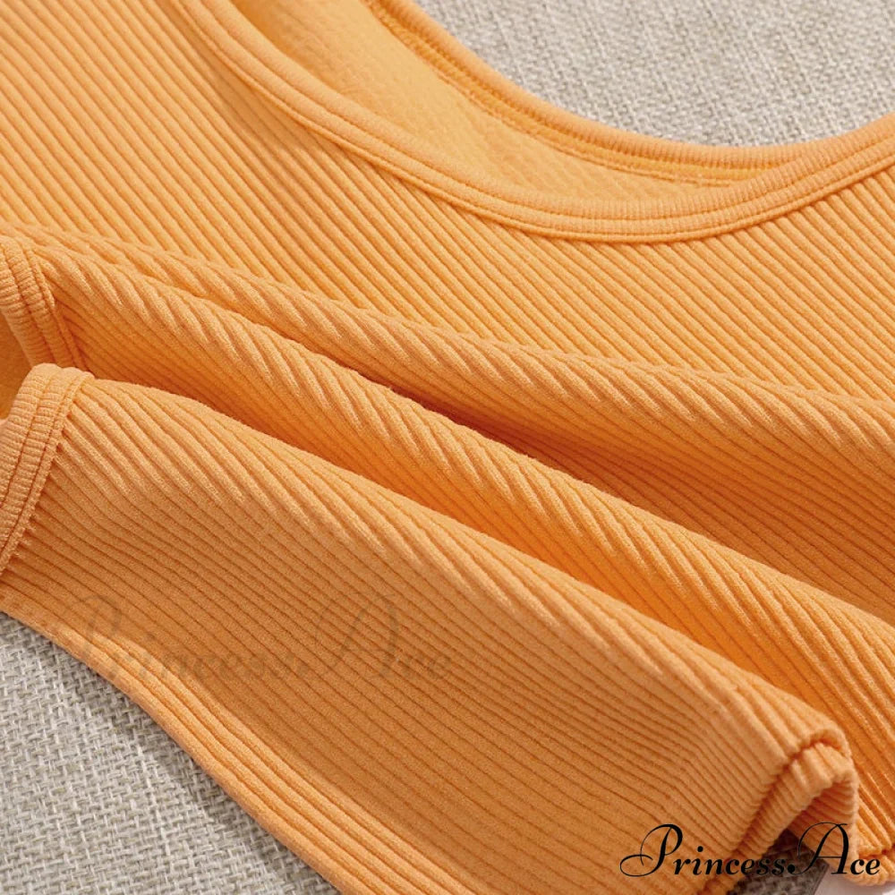 Solid Basic Seamless Streetwear Tank Tops image 6