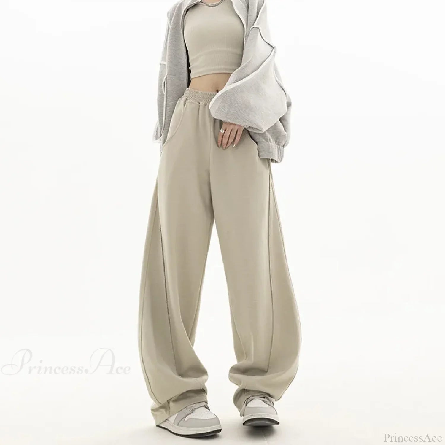 Solid Casual Street Dance Pants image 2