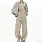 Solid Casual Street Dance Pants image 3