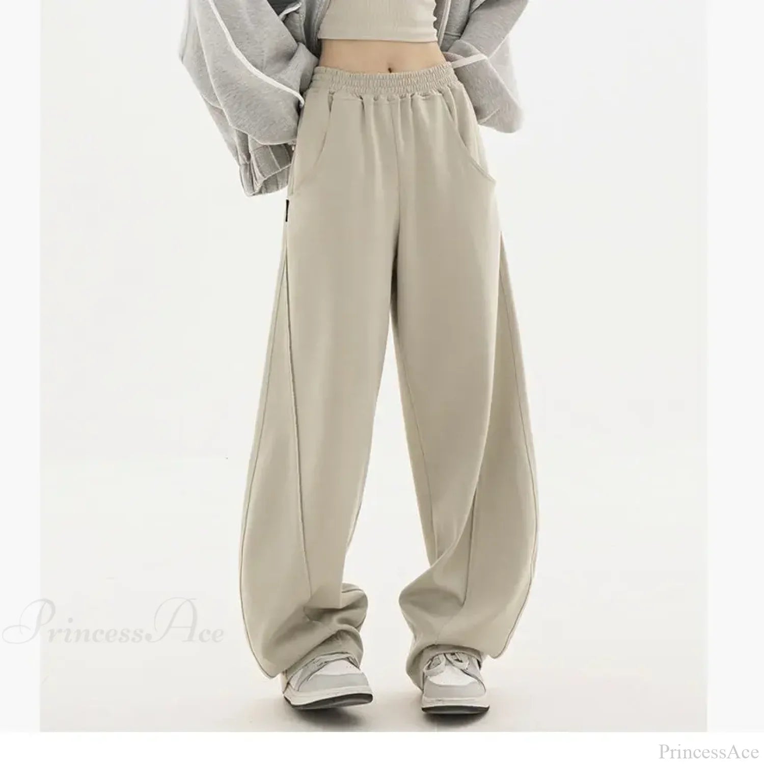 Solid Casual Street Dance Pants image 7
