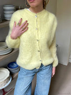 Solid Color Button-Down Long Sleeve Cardigan image 1