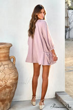 Solid Color Loose Rompers image 4
