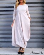 Solid Color Pocket Dress image 14