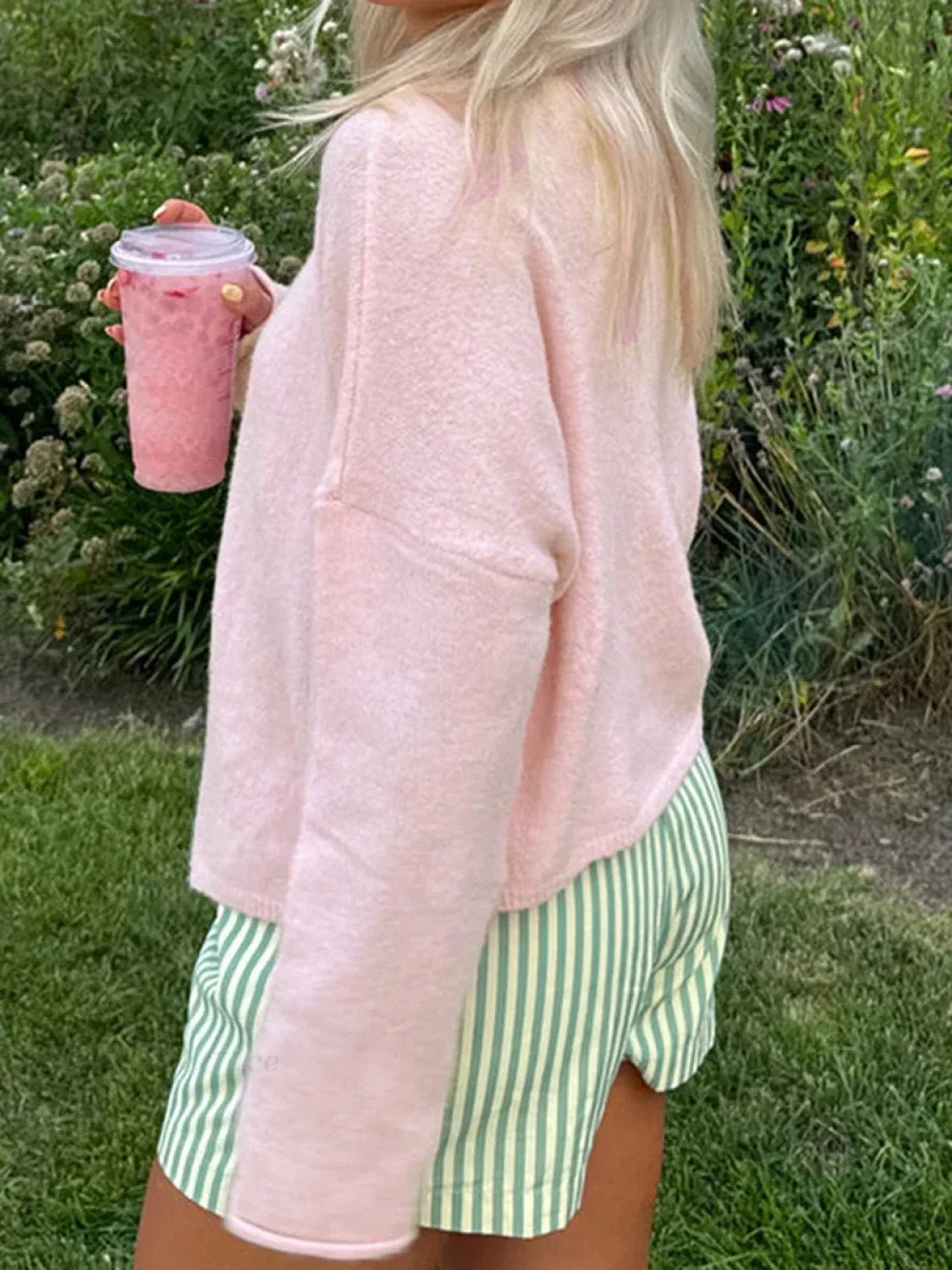Solid Cozy Button-front Knit Cardigan image 2