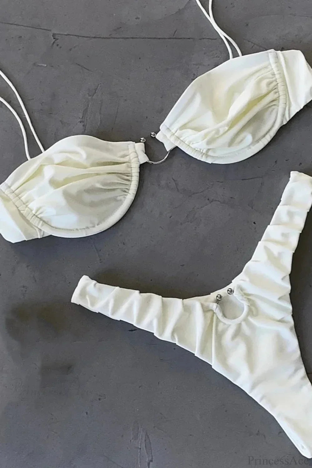 Solid Micro Two Piece Bikini Set image 6