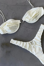 Solid Micro Two Piece Bikini Set image 6