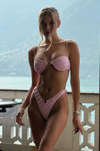 Solid Micro Two Piece Bikini Set image 3