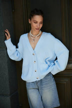 Solid Minimalist Sheer Long Sleeve Sweater image 5