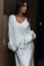 Solid Minimalist Sheer Long Sleeve Sweater image 1