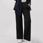Solid Pocket Stretch Yoga Casual Pants image 5