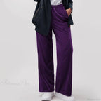 Solid Pocket Stretch Yoga Casual Pants image 3