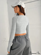 Solid Ribbed Knit Crop Tube Top & Bolero image 2