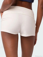 Solid Striped Pajama Sleep Short image 2