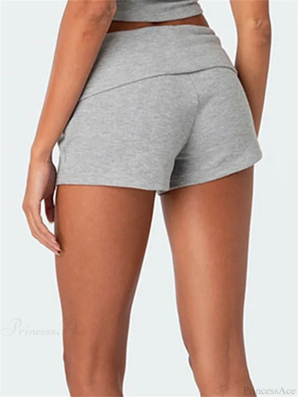 Solid Striped Pajama Sleep Short image 4