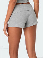 Solid Striped Pajama Sleep Short image 4