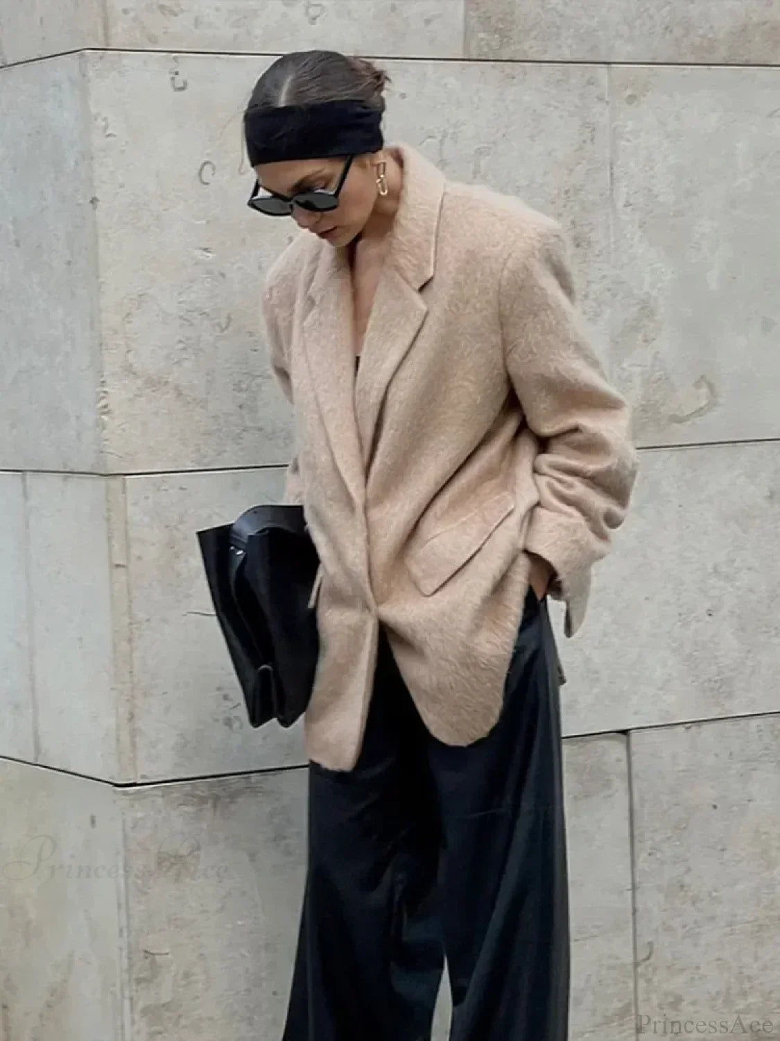 Solid Woolen Short Coat image 4