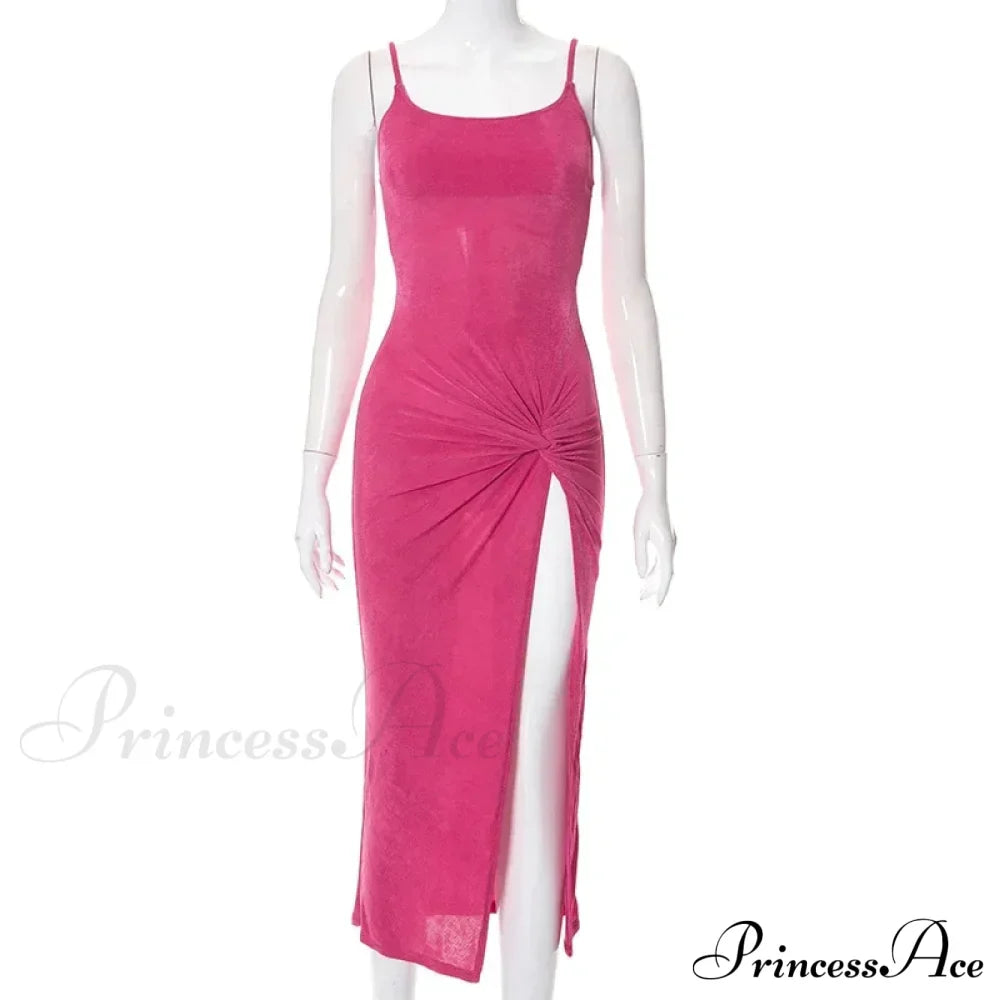 Spaghetti Strap Backless Club Beach Mini Dress image 5