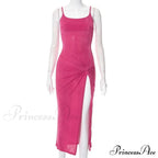 Spaghetti Strap Backless Club Beach Mini Dress image 5