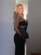 Spaghetti Strap Backless Maxi Dress image 2