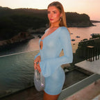 Sparkle Glitter Mini Vacation Dress image 3