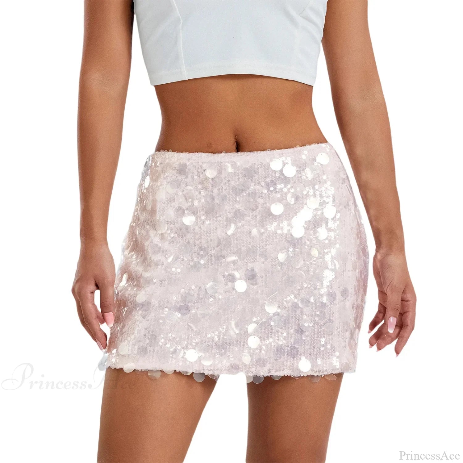 Sparkle Sequin Glitter Mini Skirt image 10