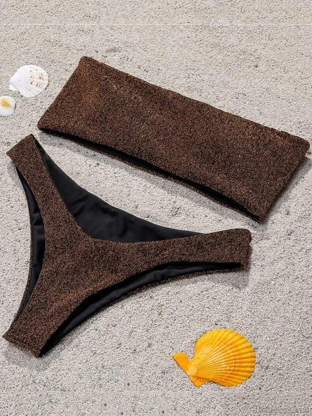 Sparkling High Waist Bikini Set image 6